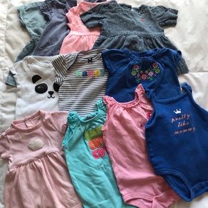 Baby girls clothes lot - 3 Months